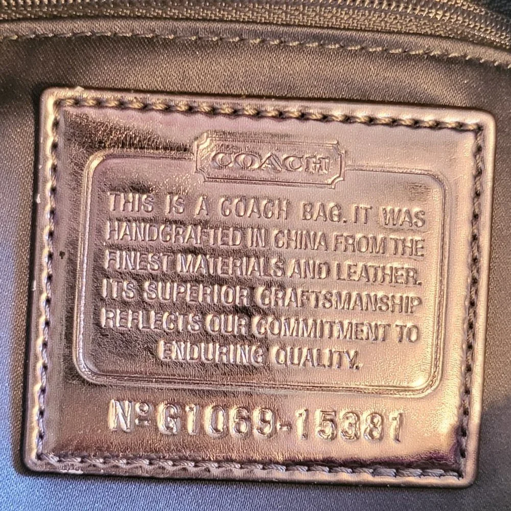Coach Poppy Purple Sequin Bag - Picture 14 of 16
